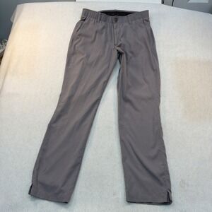 Under Armour Men's Golf Pants Gray Size 34x32 Stretch Style 1309545